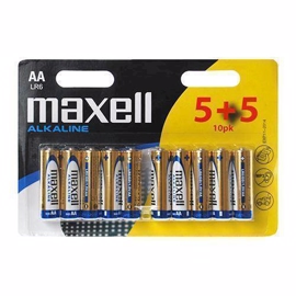 Maxell LR6 / AA Alkaline batterier 5+5 pack